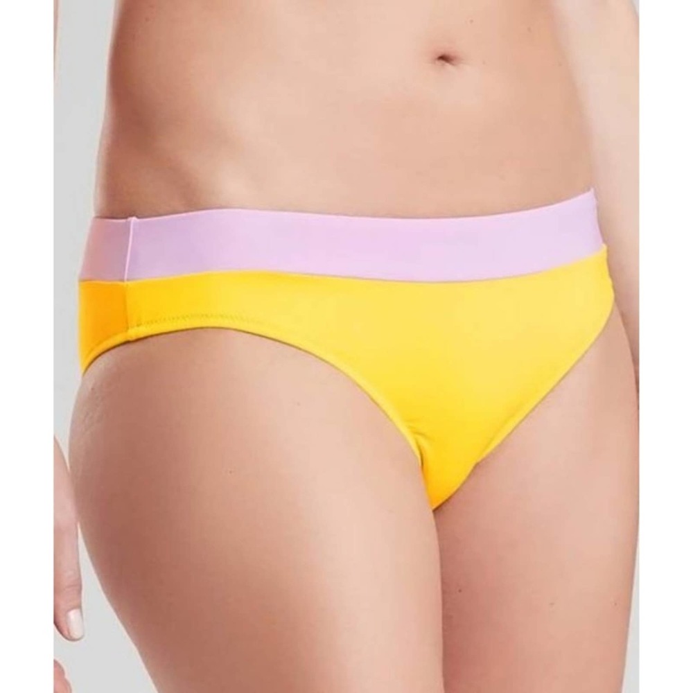 Athleta Sunshine Chroma Swim Bikini Bottoms